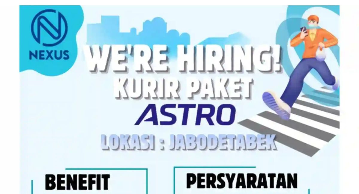 Gak Pakai Lama! Lamar Jadi Kurir Paket Astro Sekarang, Besok Bisa Langsung Kerja, Cek Kualifikasinya
